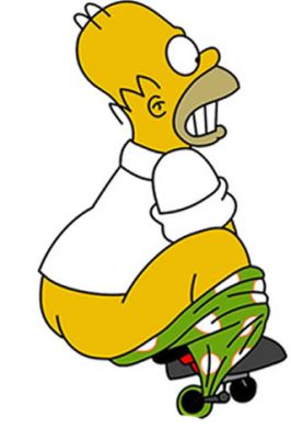 Momento Divertido de Homer Simpson