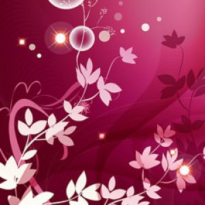 Diseño Abstracto Floral Elegante