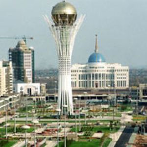 Torre Bayterek en Astana