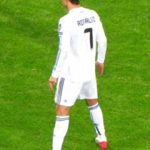 Acción de Cristiano Ronaldo en Fútbol