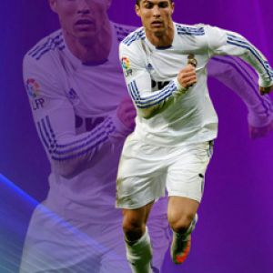 Cristiano Ronaldo Acción de Fútbol