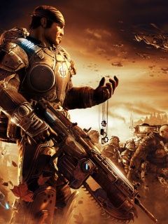 Arte de Personaje de Gears of War