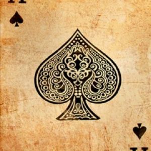 Arte de la Carta As de Espadas