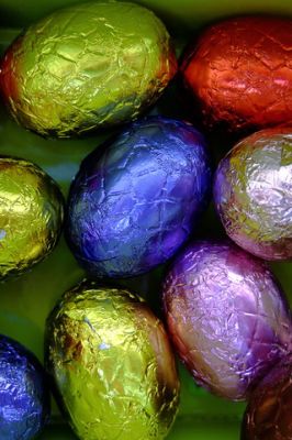 Huevos de Pascua Coloridos