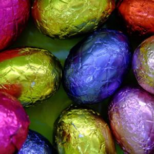 Huevos de Pascua Coloridos