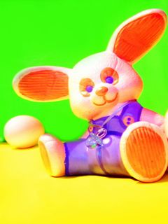 Conejo de Pascua Colorido