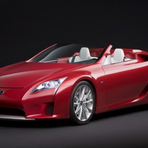 Coche Deportivo Rojo de Lujo