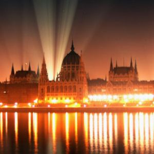 Parlamento de Budapest de Noche