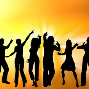 Silhouetas de Celebración