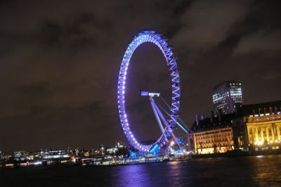 London Eye de Noche