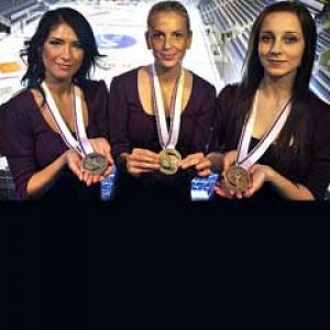 Atletas con Medallas