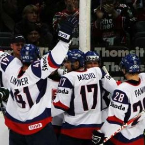 Celebración de Hockey en Equipo