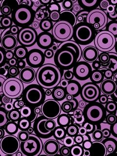Diseño Abstracto de Círculos Morados