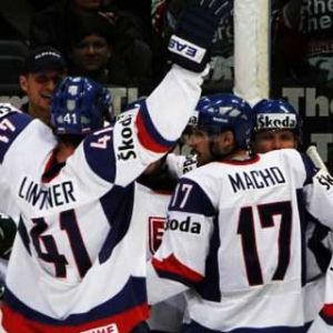 Celebración del Equipo de Hockey