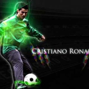 Cristiano Ronaldo Acción de Fútbol