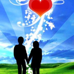 Corazones Románticos y Siluetas