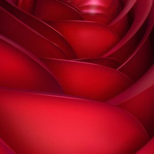 Fondo Abstracto de Rosa Roja