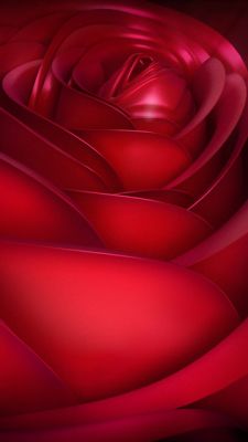 Fondo Abstracto de Rosa Roja