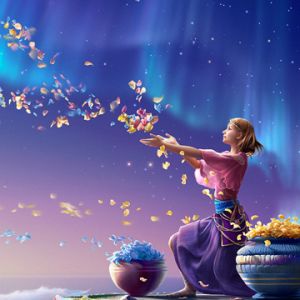 Escena de Fantasía Encantadora