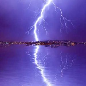 Impresionante Reflejo de Rayos