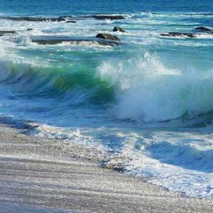 Olas del Océano y Playa
