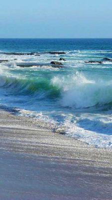 Olas del Océano y Playa