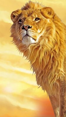 Retrato de León Majestuoso