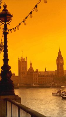 Horizonte de Londres al Atardecer
