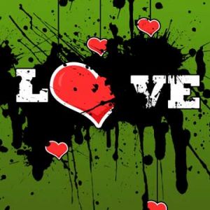 Arte de Corazones de Amor