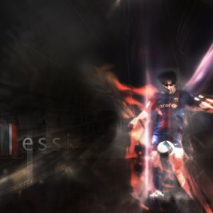 Messi Acción de Fútbol