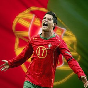 Cristiano Ronaldo Celebrando