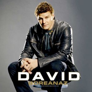 David Boreanaz en Chaqueta de Cuero