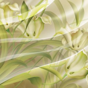 Diseño Abstracto Floral Elegante