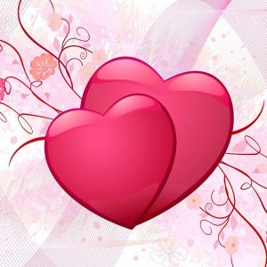 Corazones Románticos Fondo