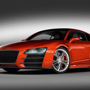 Elegante Audi R8 Roja