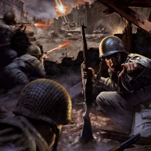Escena de Batalla Épica