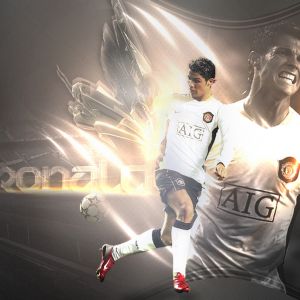 Acción de Fútbol de Cristiano Ronaldo