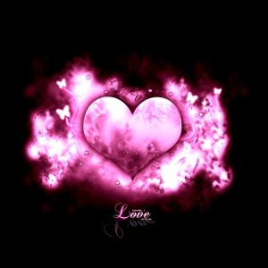 Corazón Rosa Amor