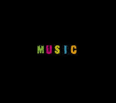 Tipografía Musical Colorida