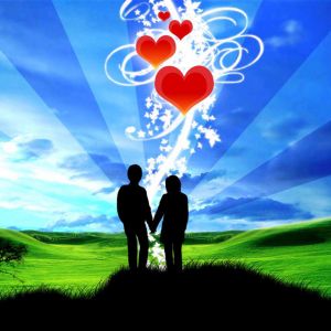Pareja Romántica en la Naturaleza