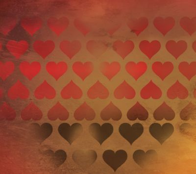 Fondo de Patrones de Corazones