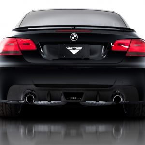 BMW Negro Vista Trasera