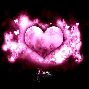 Corazón Rosa Amor