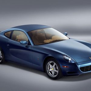 Coche Deportivo Ferrari Azul