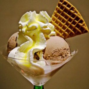 Delicioso Postre de Helado