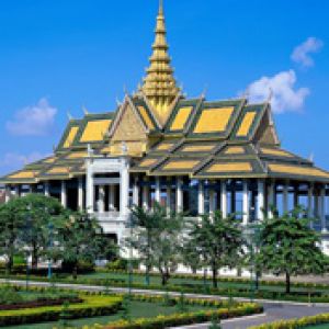 Palacio Real en Camboya