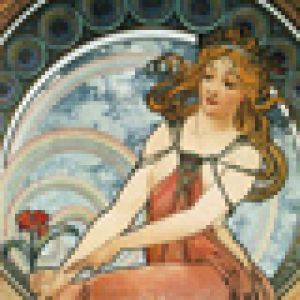 Mujer Art Nouveau