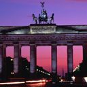 Puerta de Brandeburgo al Atardecer