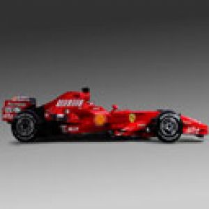 Coche de carreras Ferrari F1