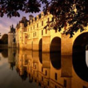 Reflejo del Castillo de Chenonceau